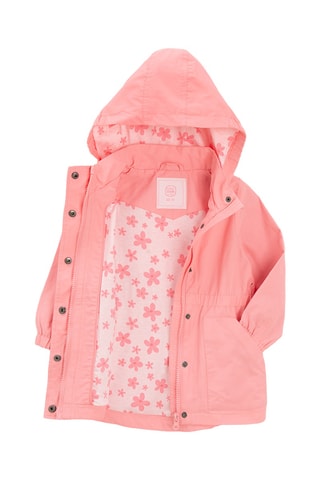 Casaco com capuz - Rosa
