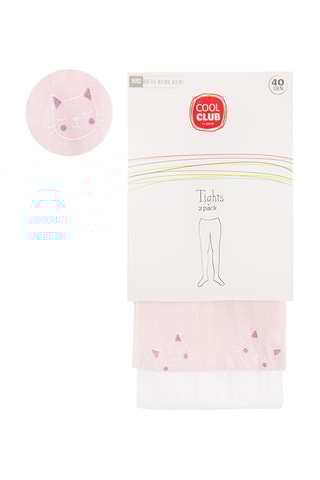 2 pares de collants - Rosa