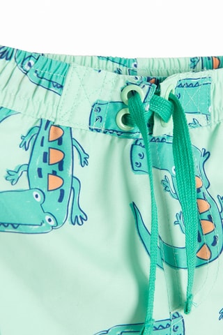 Calções de banho - Verde-claro
