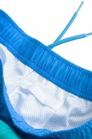 Calções de banho tie and die - Turquesa