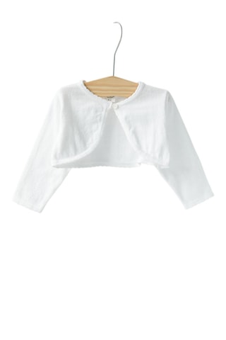 Vestido e bolero Branco