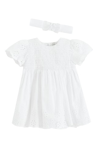 Vestido e fita - Branco