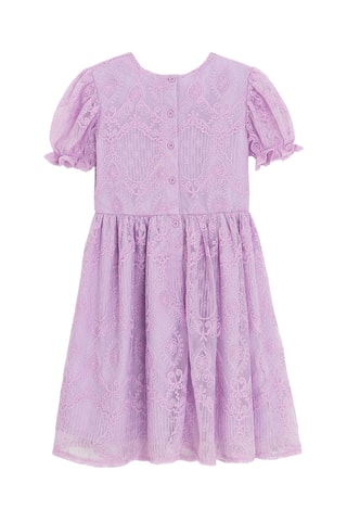 Vestido em renda - Rosa