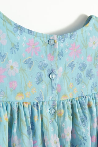 Vestido - Azul-claro