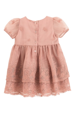 Vestido - Rosa-velho