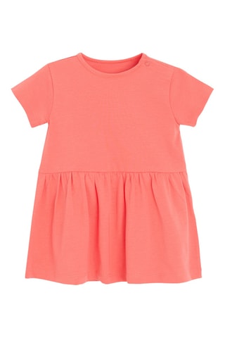 2 vestidos - coral e azul-marinho