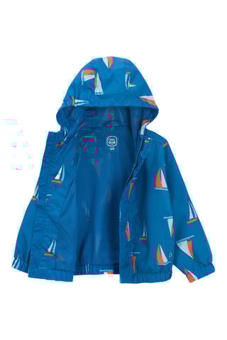 Blusão com capuz - Azul-marinho