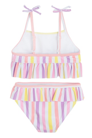 Biquíni - Violeta e branco