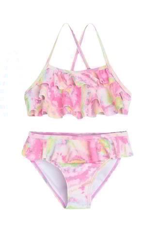 Biquíni tie and dye - Rosa-maquilhagem