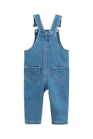 Jardineiras de ganga - Azul-escuro