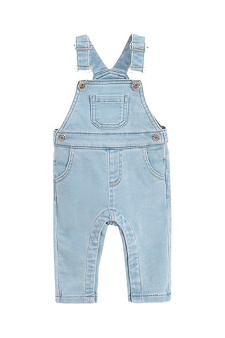 Jardineiras de ganga - Azul