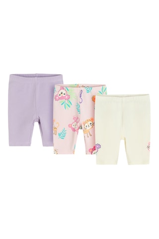 3 leggings - Violeta