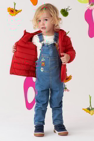 Blusão com capuz - Vermelho