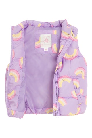 Colete acolchoado - Violeta