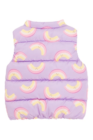 Colete acolchoado - Violeta