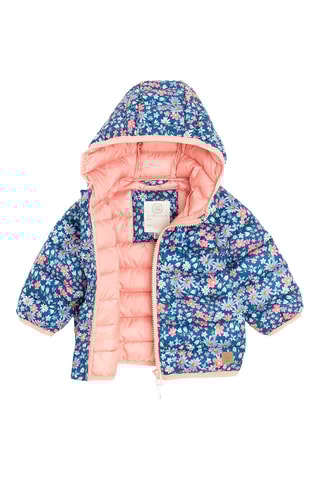 Blusão com capuz - Azul-marinho