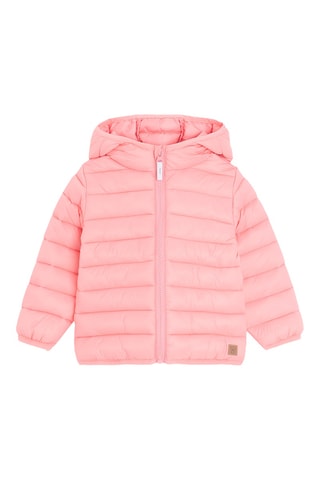 Blusão com capuz - Coral
