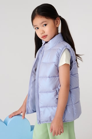 Colete acolchoado - Malva