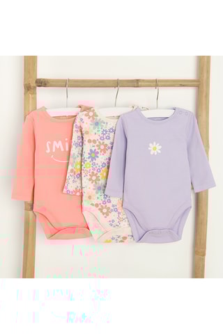 3 bodies - Malva e rosa-maquilhagem