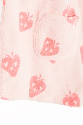 Macacão curto - Rosa-claro