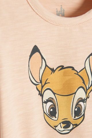 2 bodies Bambi Disney - rosa-maquilhagem e salmão