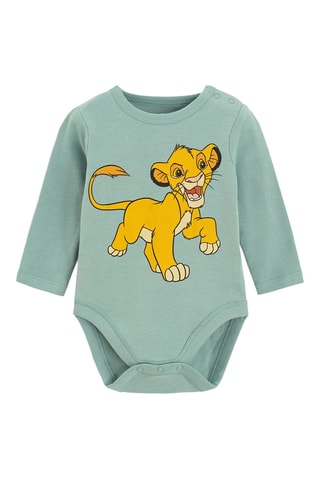 3 bodies Simba O Rei Leão Disney - Azul-marinho e branco