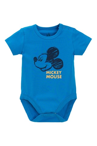 2 bodies Mickey Disney - Azul-claro e branco