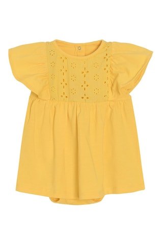 Body-vestido Amarelo