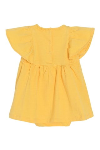 Body-vestido Amarelo