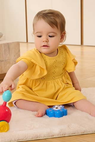 Body-vestido Amarelo