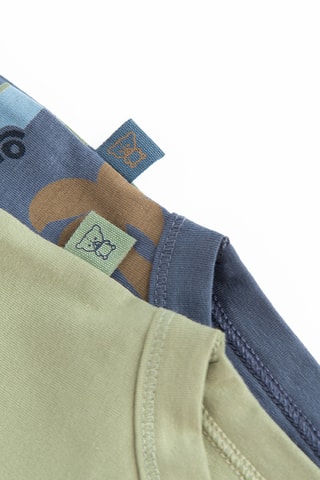 2 bodies - Verde e azul-cobalto