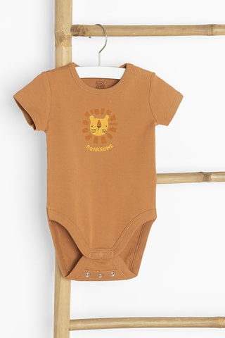 4 bodies - Camel, branco e azul-celeste