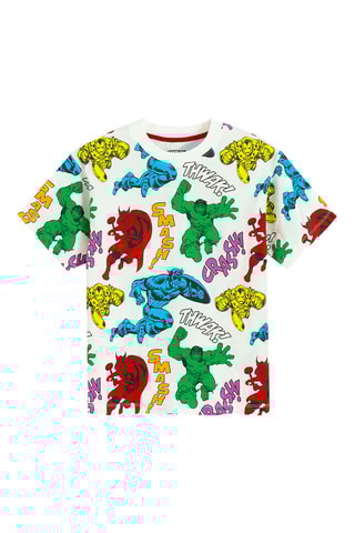 T-shirt Os Vingadores Marvel - Branco