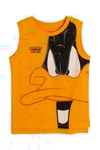 T-shirt Daffy Duck Looney Tunes Oranje