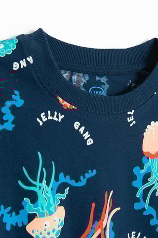 T-shirt - Azul-marinho