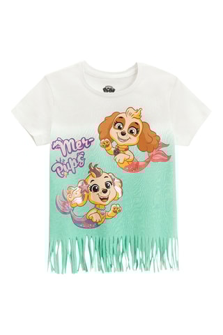 T-shirt Stella Patrulha Pata - Turquesa