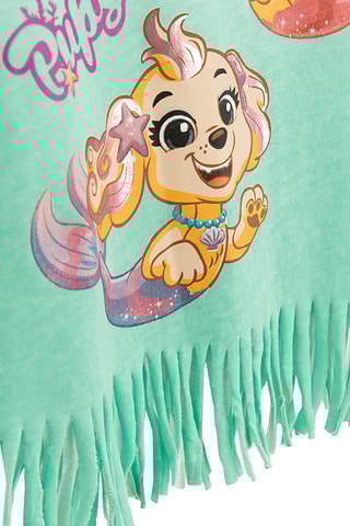 T-shirt Stella Patrulha Pata - Turquesa