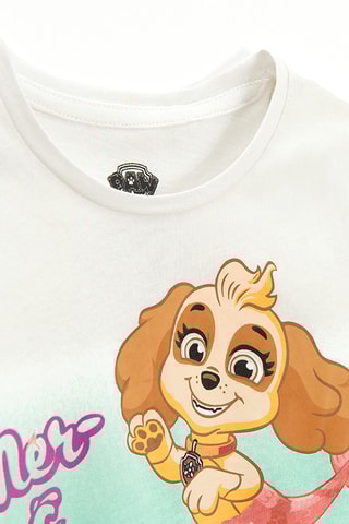 T-shirt Stella Patrulha Pata - Turquesa