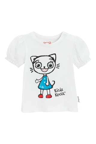 T-shirt Kicia Kocia - Branco