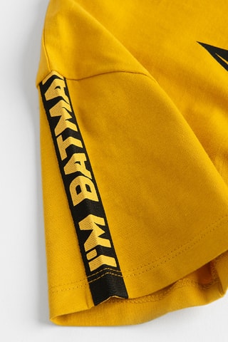 T-shirt Batman A Liga da justiça DC Comics - Amarelo