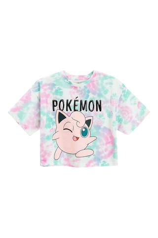 T-shirt Pikachu Pokemon - Cru