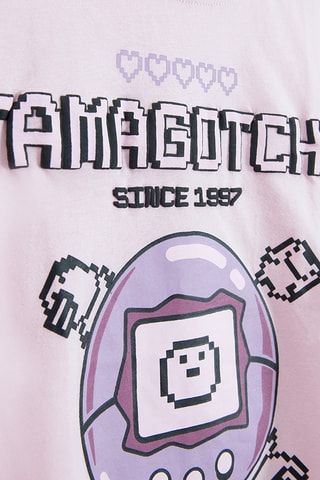 T-shirt Tamagotchi - Rosa