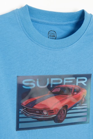 T-shirt -  Azul-claro