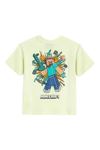T-shirt Minecraft -  Verde-claro