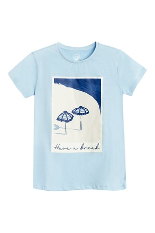 T-shirt -  Azul