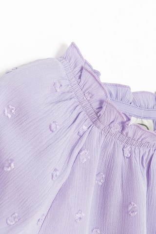 Blusa plumetis - Violeta