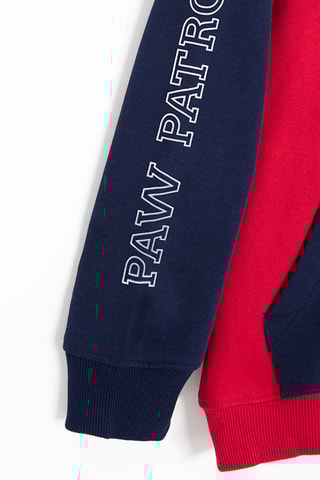 Sweat com capuz Chase Patrulha Pata - Vermelho