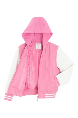 Sweat com capuz - Rosa