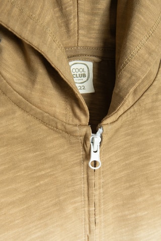 Sweat com capuz dip and dye - Branco