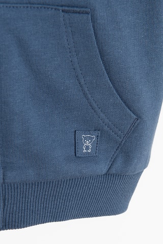 Sweat com capuz - Azul-cobalto